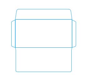 5號西式110x220x40mm平角  第1張