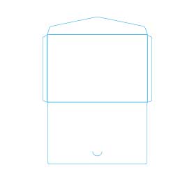 9號西式229x324x60mm尖角(帶插口)  第1張