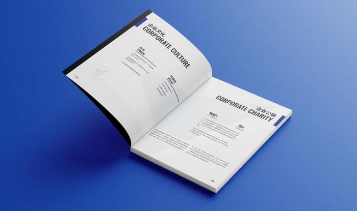 環(huán)保材質(zhì)上海公司簡冊印刷，契合企業(yè)綠色品牌形象