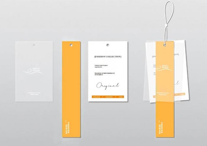  上海服裝吊牌定制｜吉印通支持LOGO+二維碼一體化印刷